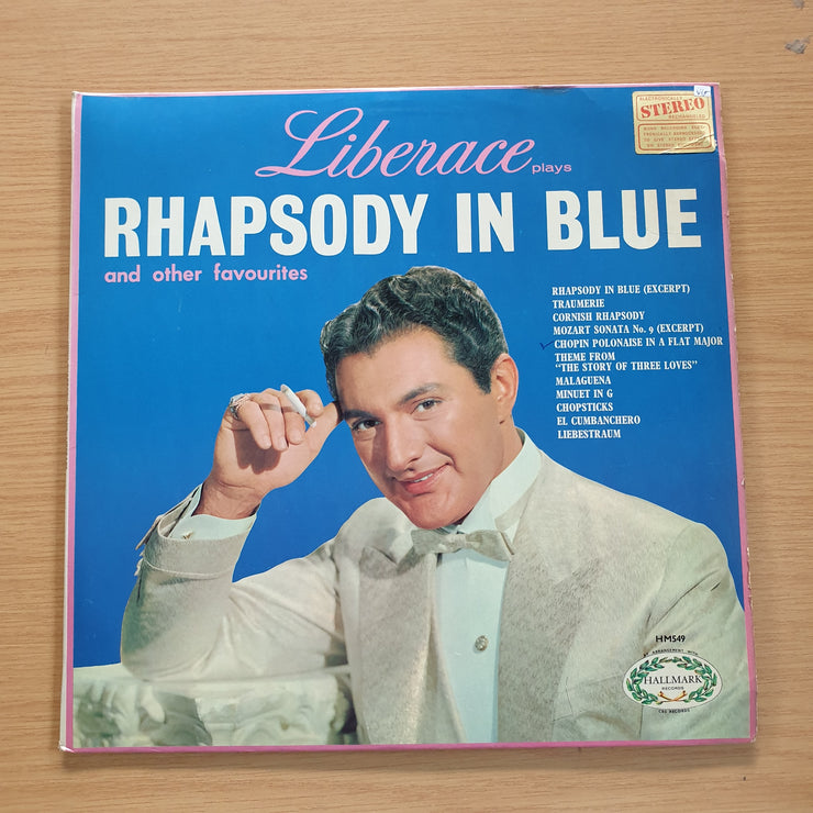 Liberace – Rhapsody In Blue -  Vinyl LP Record (VG+)
