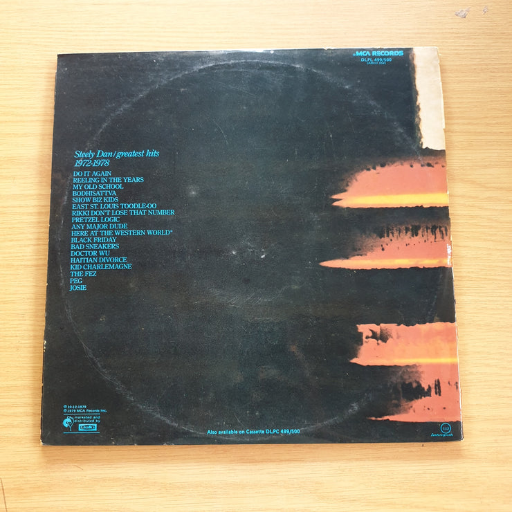 Steely Dan ‎– Greatest Hits (1972-1978) -  Double Vinyl LP Record - Very-Good+ Quality (VG+)