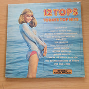 12 Tops - Todays Hits – Vinyl LP Record (VG+)