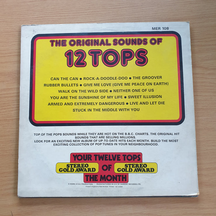 12 Tops - Todays Hits – Vinyl LP Record (VG+)