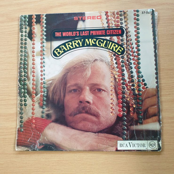 Barry McGuire – The World's Last Private Citizen  - Vinyl LP Record  (VG-) (minus)