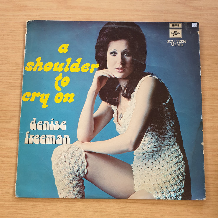Denise Freeman – A Shoulder To Cry On - Vinyl LP Record  (VG)