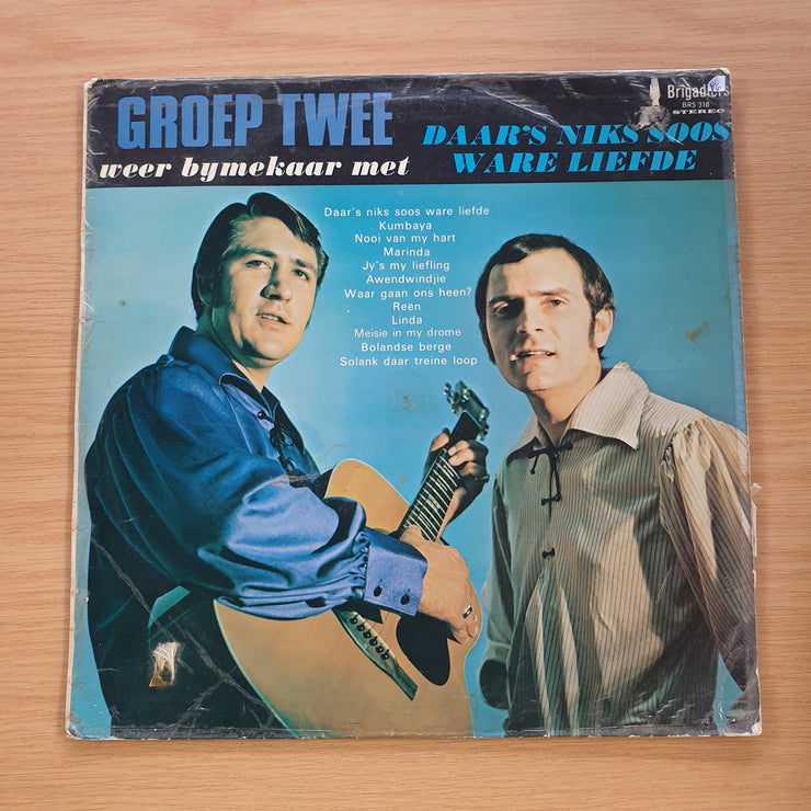 Groep Twee - Daar's Niks Soos Ware Liefde - Vinyl LP Record  (VG)