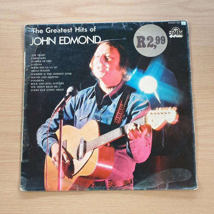 John Edmond – The Greatest Hits Of - Vinyl LP Record  (VG-) (minus)