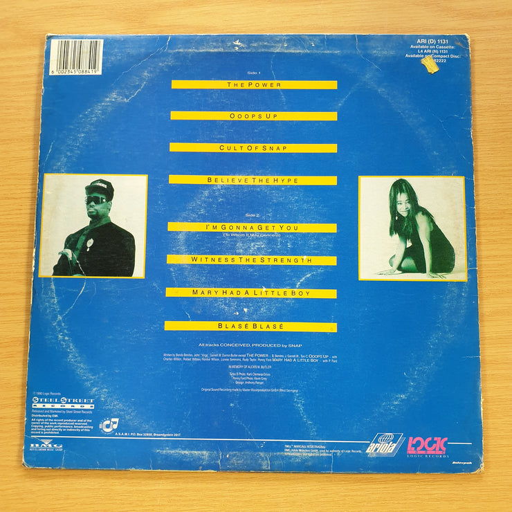 Snap! – World Power  - Vinyl LP Record  (VG)