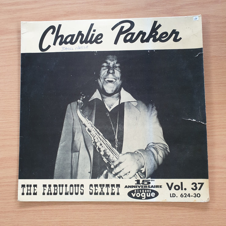 Charlie Parker  - The Fabulous Sextet Vol 39 - Vinyl LP Record  (G+) (gplus)