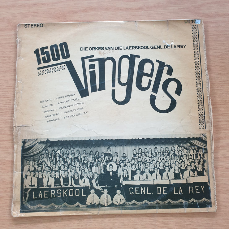 1500 Vingers - Orkes Van Die Laerskool Genl De La Rey - Vinyl LP Record  (VG)