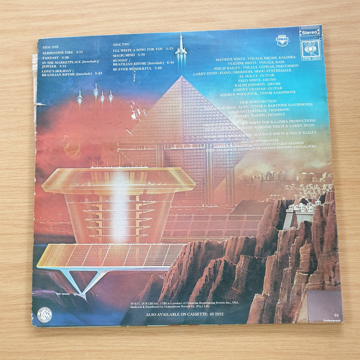 Earth, Wind & Fire – All 'N All - Vinyl LP Record  (VG)