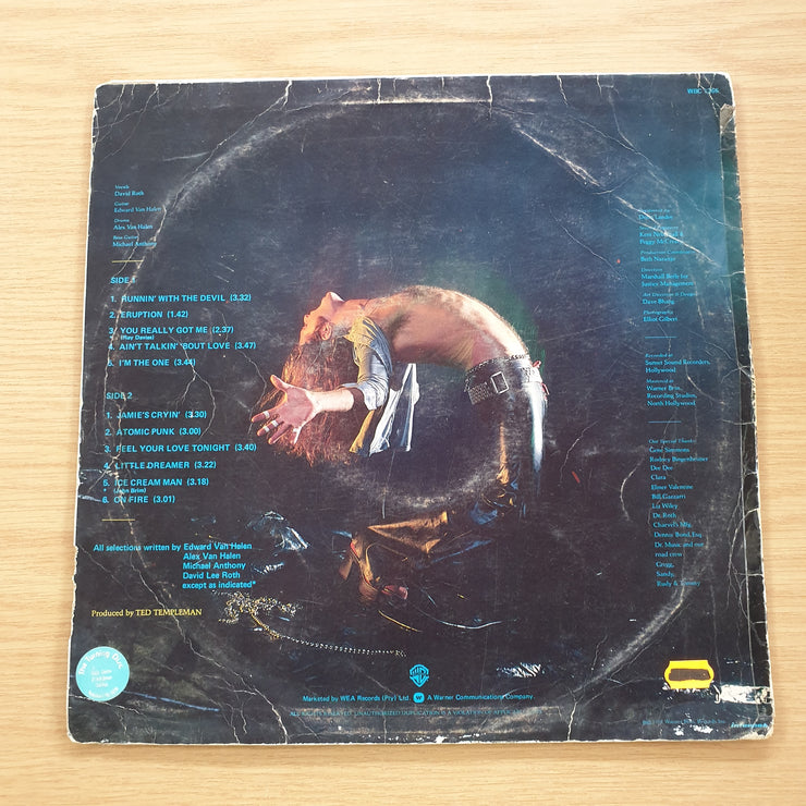 Van Halen – Van Halen  - Vinyl LP Record  (VG-) (minus)