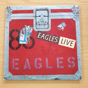 Eagles – Eagles Live with Original Poster - Double Vinyl LP Record (VG+)