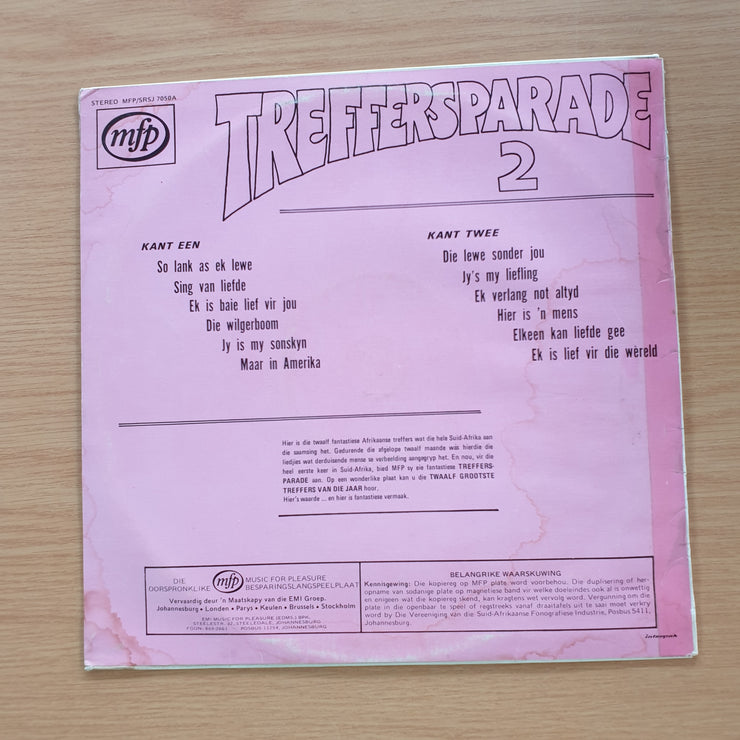 Treffersparade 2 - Vinyl LP Record  (VG)