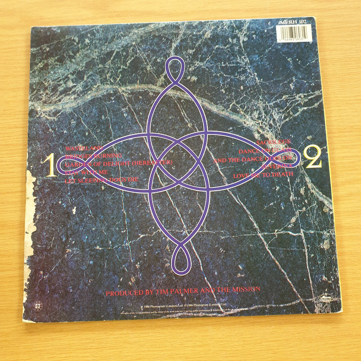 The Mission – Gods Own Medicine - Vinyl LP Record (VG+)