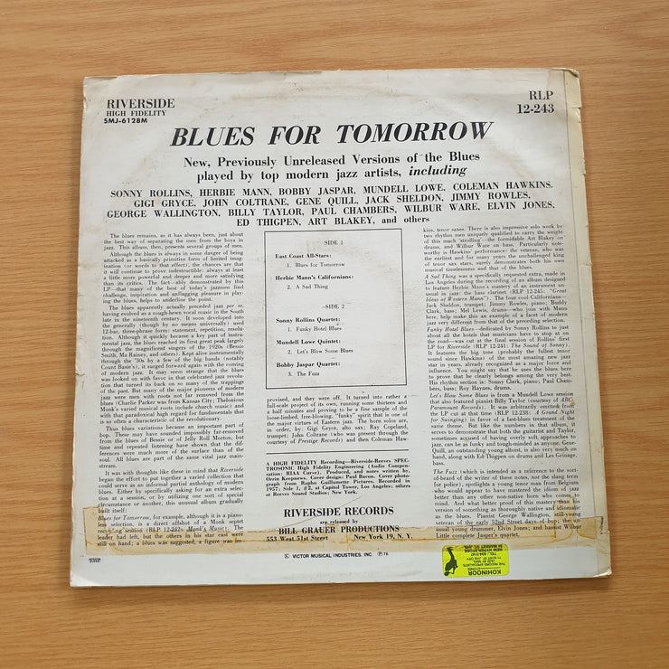 Blues For Tomorrow - Vinyl LP Record  (VG)