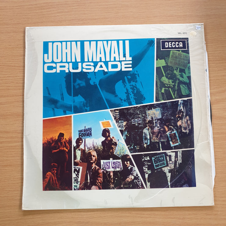 John Mayall, John Mayall's Bluesbreakers – Crusade - Vinyl LP Record (VG+)