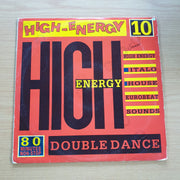 High-Energy Double-Dance Vol. 10 - Double Vinyl LP Record (VG+)