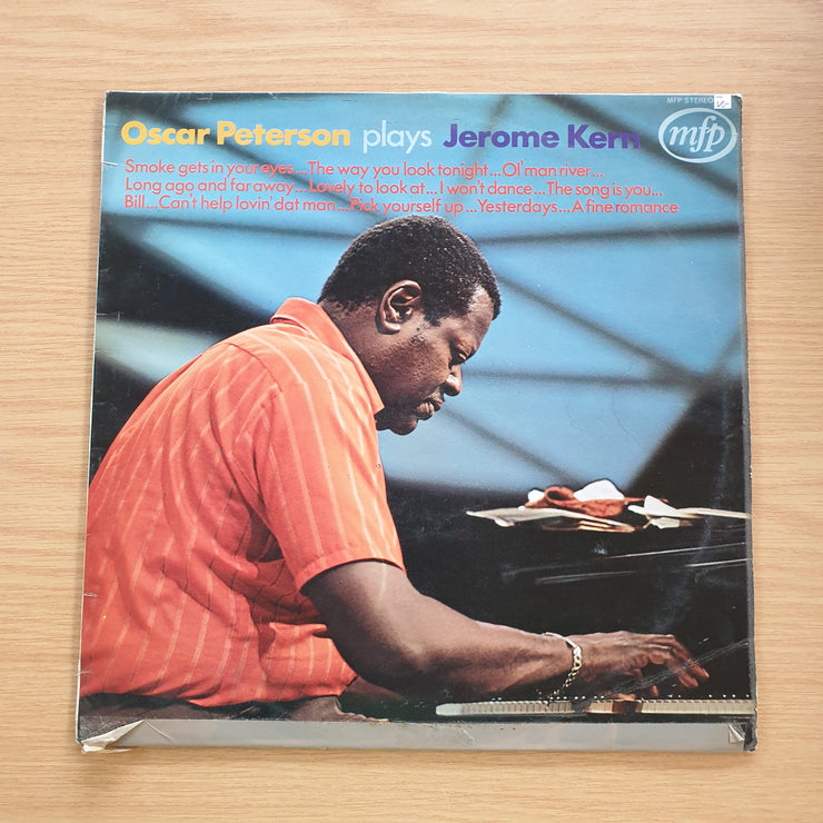 Oscar Peterson – Oscar Peterson Plays Jerome Kern - Vinyl LP Record  (VG-) (minus)
