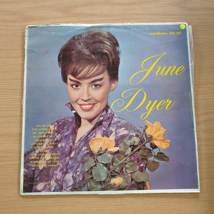 June Dyer – June Dyer (Rare SA) - Vinyl LP Record  (VG)