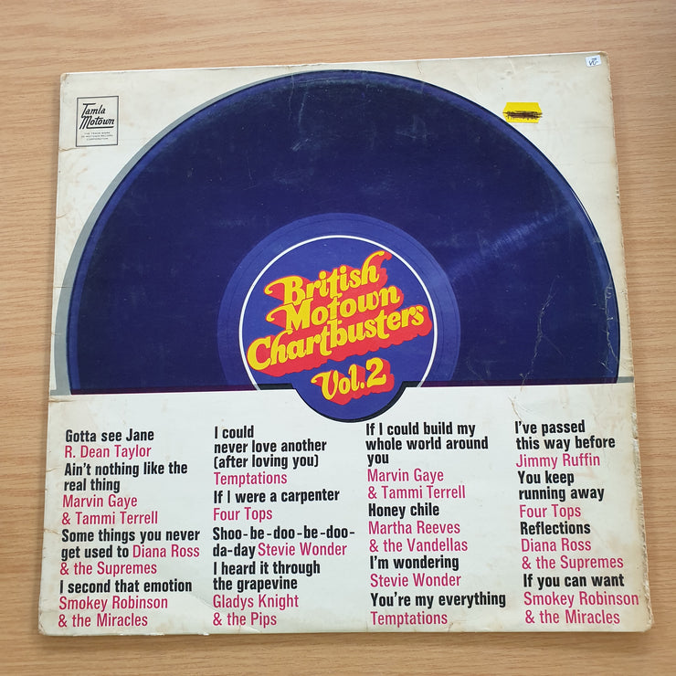 British Motown Chartbusters Vol.2 - Vinyl LP Record  (VG-) (minus)