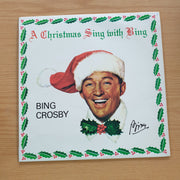 Bing Crosby - A Christmas Sing With Bing - Vinyl LP Record  (VG-) (minus)