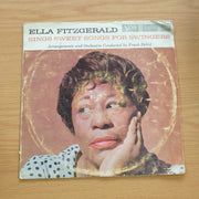 Ella Fitzgerald – Ella Fitzgerald Sings Sweet Songs For Swingers - Vinyl LP Record  (VG-) (minus)