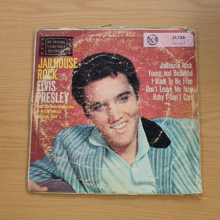 Elvis Presley – Jailhouse Rock - Vinyl LP Record   (Fair)