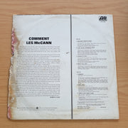 Les McCann – Comment  - Vinyl LP Record - Very-Good- Quality (VG-) (minus)