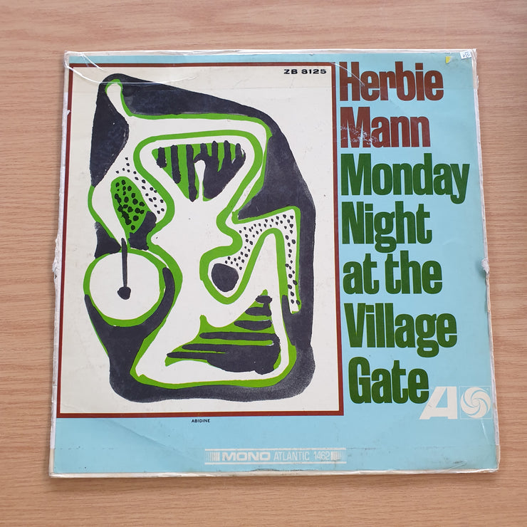 Herbie Mann – Monday Night At The Village Gate - Vinyl LP Record  (VG-) (minus)