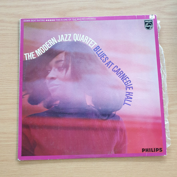 The Modern Jazz Quartet – Blues At Carnegie Hall - Vinyl LP Record  (VG-) (minus)
