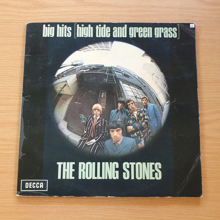 Rolling Stones ‎– Big Hits (High Tide And Green Grass) - Vinyl LP Record (VG)  (verry)