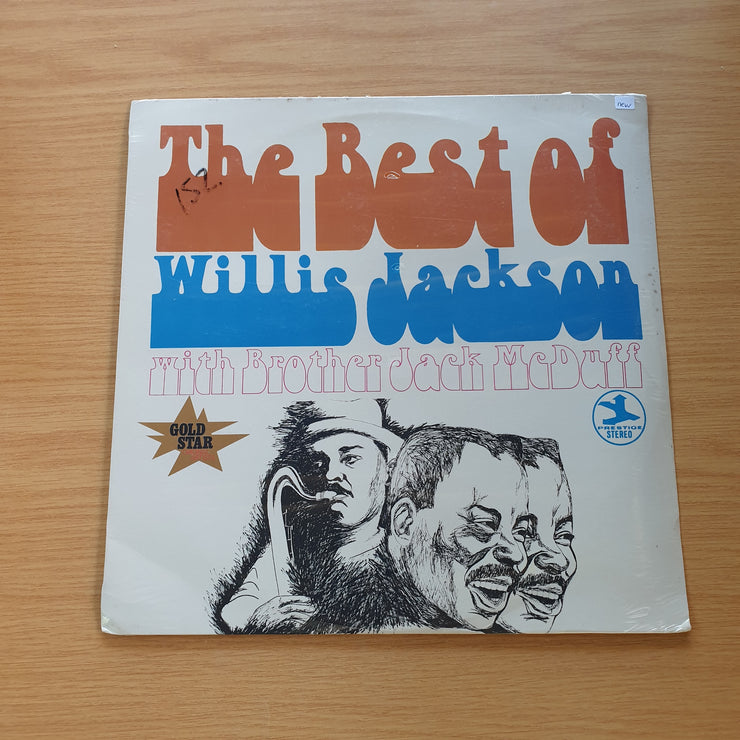 Willis Jackson With Brother Jack McDuff – The Best Of Willis Jackson -  Vinyl LP Record - Sealed