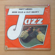 Herb Ellis & Ray Brown - Soft Shoes - Vinyl LP Record  - (G) (goood)