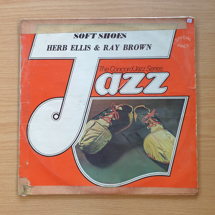 Herb Ellis & Ray Brown - Soft Shoes - Vinyl LP Record  - (G) (goood)