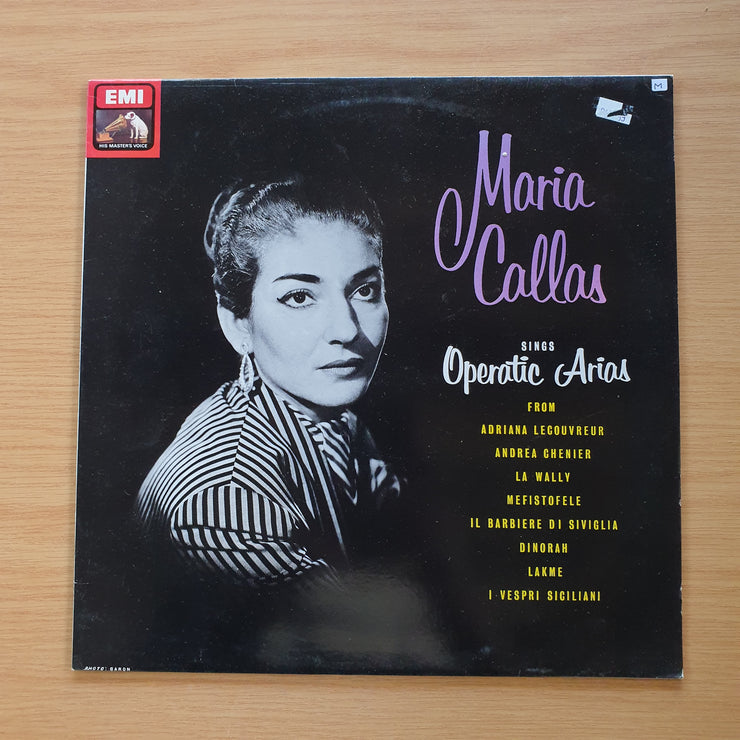 Maria Callas - Operatic Arias  - Philharmonia Orchestra, Tullio Serafin (UK Pressing) – Vinyl LP Record  (NM)