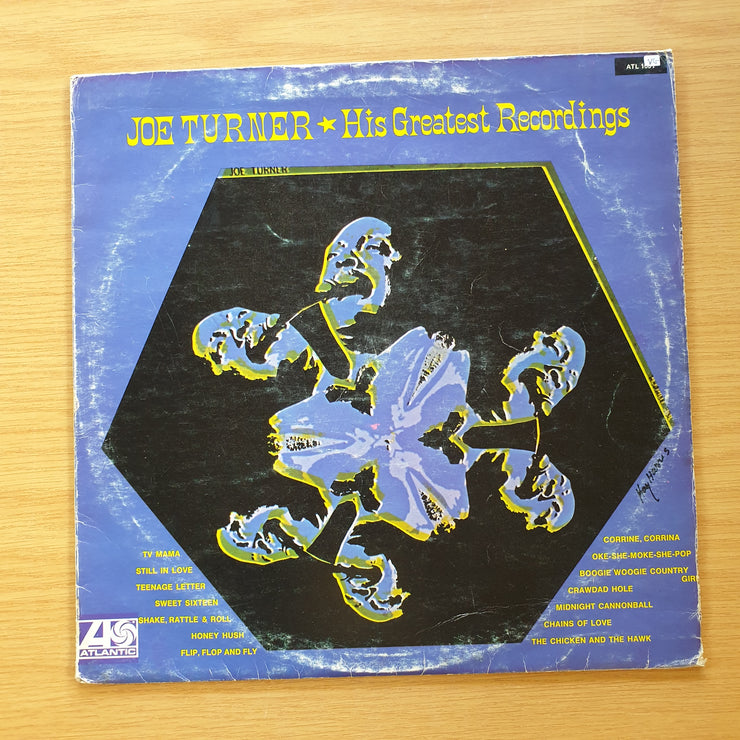 Joe Turner – His Greatest Recordings - Vinyl LP Record (VG)  (verry)