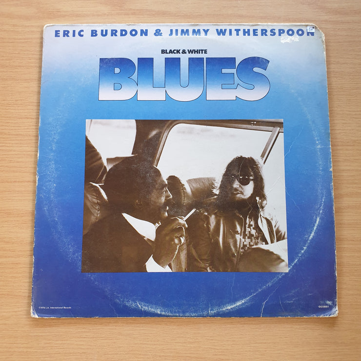 Eric Burdon & Jimmy Witherspoon – Black & White Blues – Vinyl LP Record (G+) (gplus)