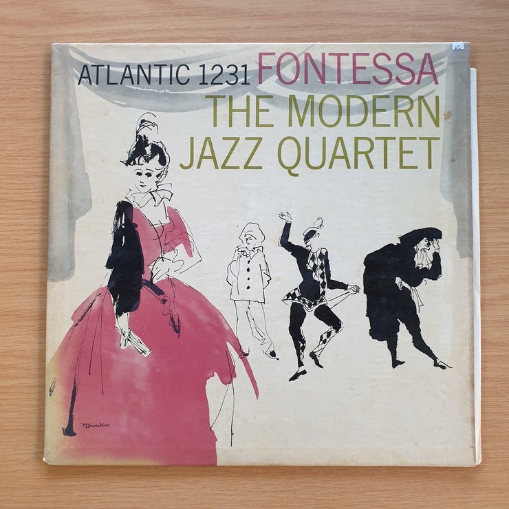 The Modern Jazz Quartet – Fontessa - Vinyl LP Record (VG)  (verry)