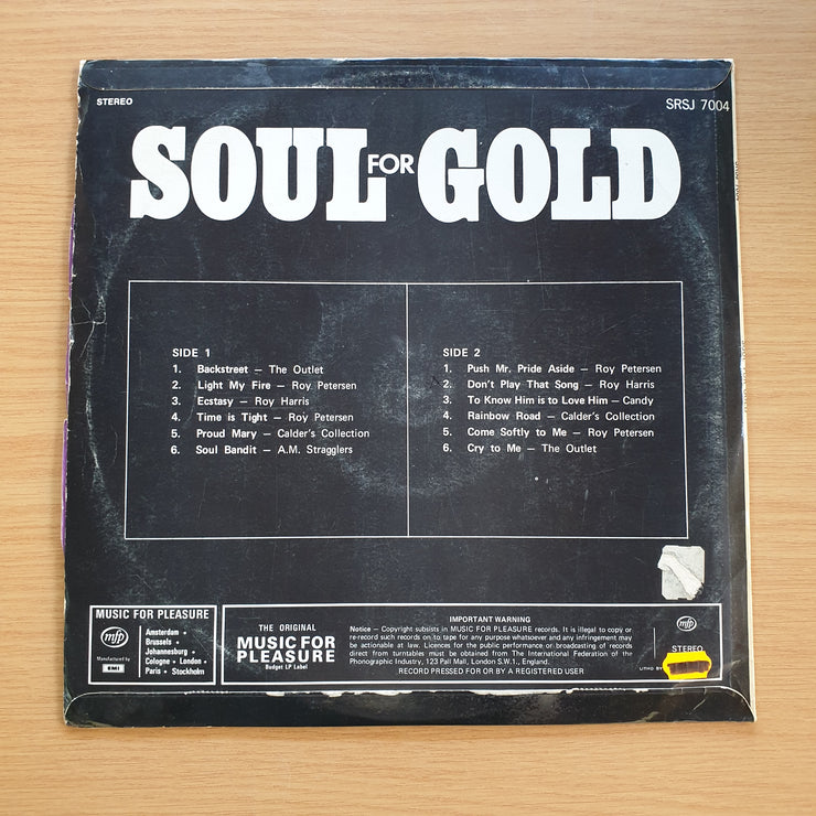 Soul for Gold - Vinyl LP Record (VG)  (verry)