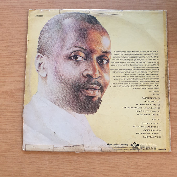 Junior Mance – Junior  - Vinyl LP Record (VG)  (verry)