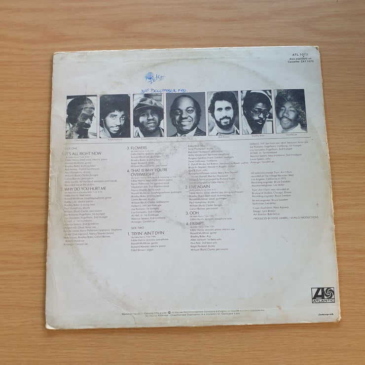 Eddie Harris – That Is Why You're Overweight   - Vinyl LP Record (VG-) (minus)