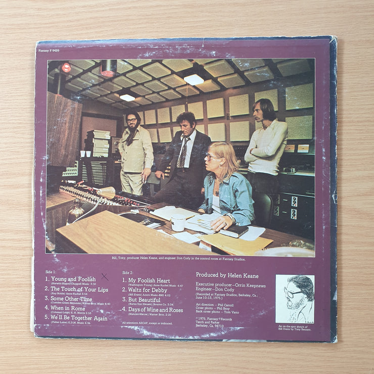 Tony Bennett / Bill Evans ‎– The Tony Bennett Bill Evans Album - Vinyl LP Record (VG+)