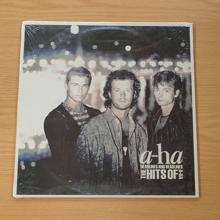 a-ha – Headlines And Deadlines - The Hits Of A-Ha - Vinyl LP Record (VG+)