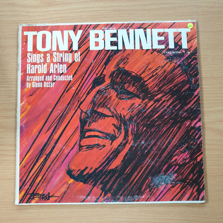 Tony Bennett – Sings A String Of Harold Arlen - Vinyl LP Record (VG+)
