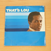 Lou Rawls – That's Lou - Vinyl LP Record  (VG+)