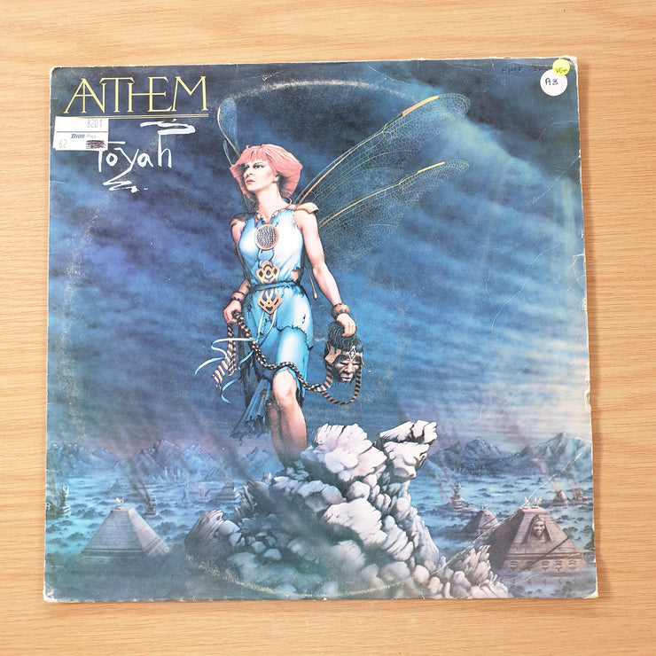 Toyah ‎– Anthem - Vinyl LP Record - Opened  - Very-Good+ Quality (VG+)