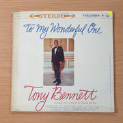 Tony Bennett – To My Wonderful One - Vinyl LP Record  (VG+)