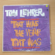 Tom Lehrer ‎– That Was The Year That Was - Vinyl LP Record  (VG+)