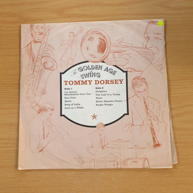 Tommy Dorsey - The Golden Age of Swing  - Vinyl LP Record  (VG-) (minus)