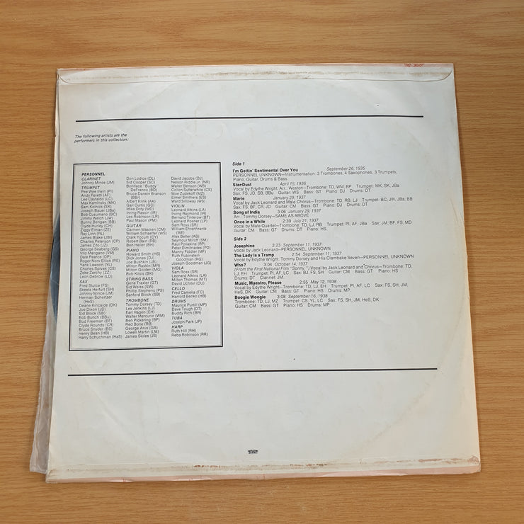 Tommy Dorsey - The Golden Age of Swing  - Vinyl LP Record  (VG-) (minus)