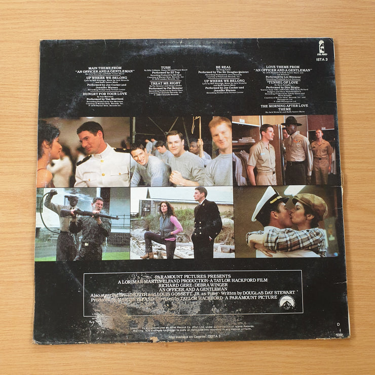 An Officer and a Gentleman - Original Soundtrack - Vinyl LP Record - Opened  - Very-Good Quality (VG) (SCD)