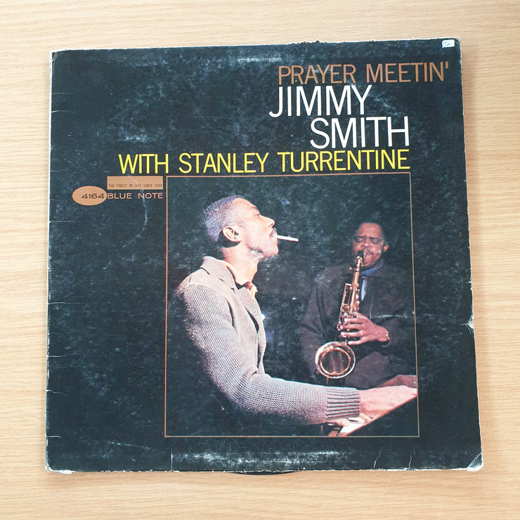 Jimmy Smith With Stanley Turrentine – Prayer Meetin' (Blue Note)  - Vinyl LP Record -  (G+) (SCD)